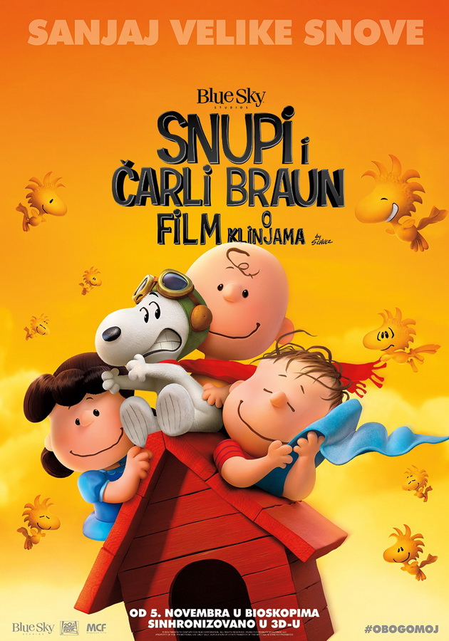 „Snupi i Čarli Braun: Film o klinjama“ 3D (sinhronizovano)
