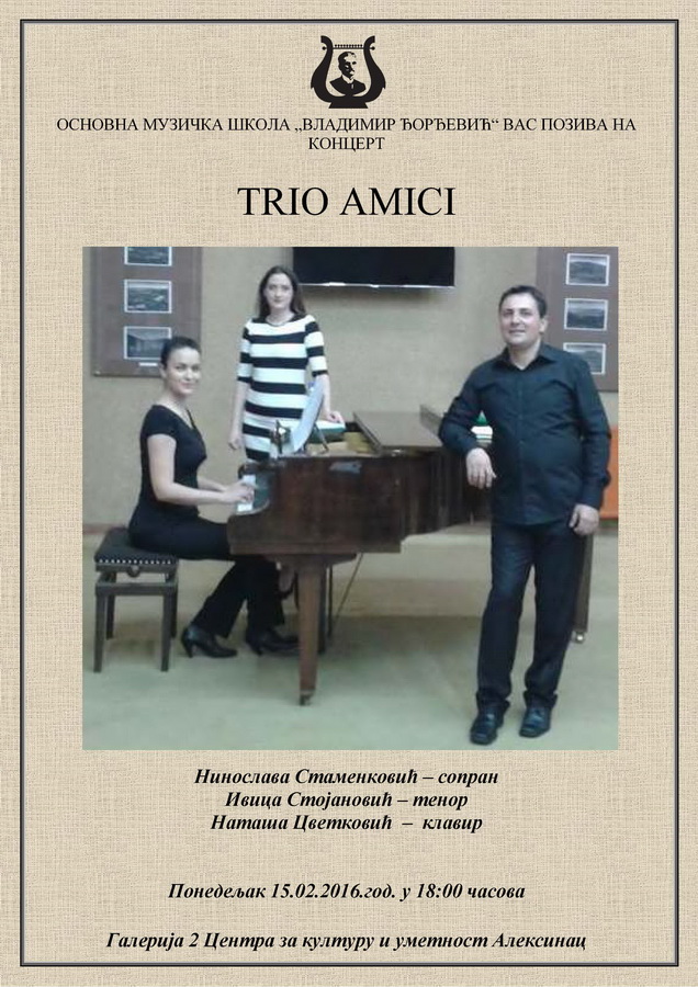 Koncert TRIO AMICI