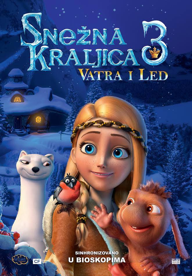 Crtani film „Snežna kraljica 3: Vatra i led“ 3D <br>(sinhronizovano na srpski)