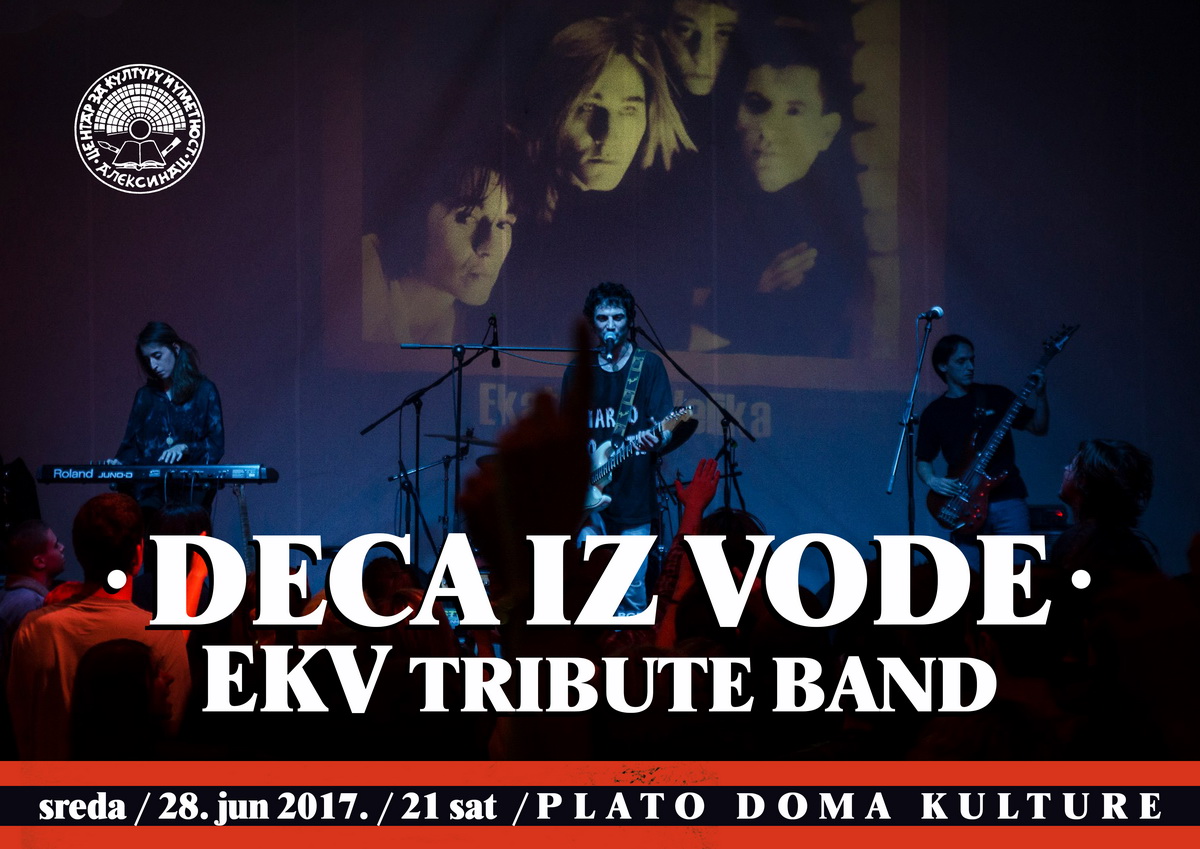 Koncert Deca iz vode (EKV Tribute Band)