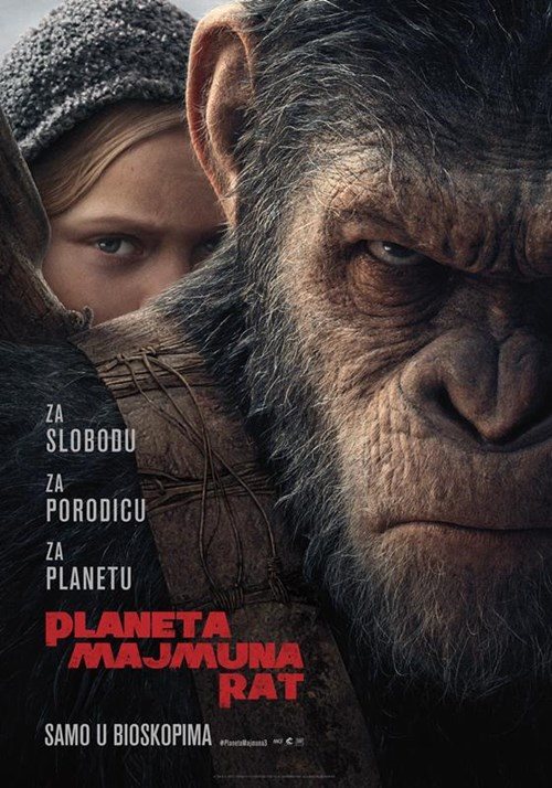 Film „Planeta majmuna: Rat“ 3D
